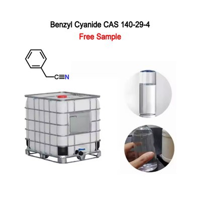98% benzyl cyanide/benzeneacetonitrile CAS 140-29-4 gratis echantiyon